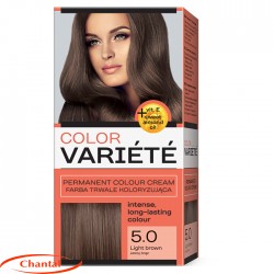 Inovativna trajna farba za kosu VARIETE - 5.0 50g